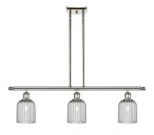 Innovations Lighting 516-3I-PN-G559-5SM - Bridal Veil - 3 Light - 36 inch - Polished Nickel - Cord hung - Island Light