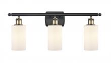 Innovations Lighting 516-3W-BAB-G801 - Clymer - 3 Light - 24 inch - Black Antique Brass - Bath Vanity Light