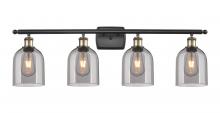 Innovations Lighting 516-4W-BAB-G558-6SM - Bella - 4 Light - 36 inch - Black Antique Brass - Bath Vanity Light