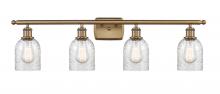 Innovations Lighting 516-4W-BB-G259 - Caledonia - 4 Light - 35 inch - Brushed Brass - Bath Vanity Light