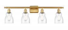 Innovations Lighting 516-4W-SG-G394-LED - Ellery - 4 Light - 35 inch - Satin Gold - Bath Vanity Light