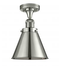 Innovations Lighting 517-1CH-PN-M13-PN-LED - Appalachian - 1 Light - 8 inch - Polished Nickel - Semi-Flush Mount