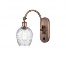 Innovations Lighting 518-1W-AC-G292 - Salina - 1 Light - 6 inch - Antique Copper - Sconce