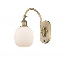Innovations Lighting 518-1W-BB-G101 - Belfast - 1 Light - 6 inch - Brushed Brass - Sconce