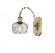 Innovations Lighting 518-1W-BB-G92 - Fenton - 1 Light - 7 inch - Brushed Brass - Sconce