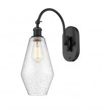 Innovations Lighting 518-1W-BK-G654-7 - Cindyrella - 1 Light - 7 inch - Matte Black - Sconce