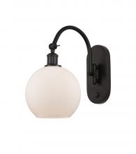 Innovations Lighting 518-1W-OB-G121-8 - Athens - 1 Light - 8 inch - Oil Rubbed Bronze - Sconce