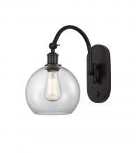 Innovations Lighting 518-1W-OB-G122-8 - Athens - 1 Light - 8 inch - Oil Rubbed Bronze - Sconce