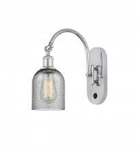 Innovations Lighting 518-1W-PC-G257 - Caledonia - 1 Light - 5 inch - Polished Chrome - Sconce