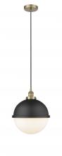 Innovations Lighting 616-1PH-AB-HFS-121-BK - Edison - 1 Light - 13 inch - Antique Brass - Mini Pendant