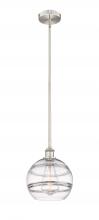 Innovations Lighting 616-1S-SN-G556-10CL - Rochester - 1 Light - 10 inch - Brushed Satin Nickel - Cord hung - Mini Pendant