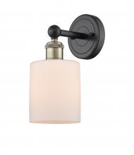 Innovations Lighting 616-1W-BAB-G111 - Cobbleskill - 1 Light - 5 inch - Black Antique Brass - Sconce