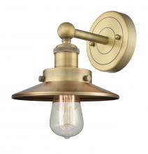 Innovations Lighting 616-1W-BB-M4-BB - Edison - 1 Light - 8 inch - Brushed Brass - Sconce