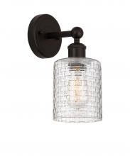 Innovations Lighting 616-1W-OB-G112C-5CL - Cobbleskill - 1 Light - 5 inch - Oil Rubbed Bronze - Sconce