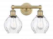 Innovations Lighting 616-2W-BB-G362 - Waverly - 2 Light - 15 inch - Brushed Brass - Bath Vanity Light