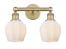 Innovations Lighting 616-2W-BB-G461-6 - Norfolk - 2 Light - 15 inch - Brushed Brass - Bath Vanity Light