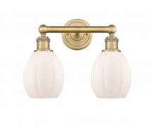 Innovations Lighting 616-2W-BB-G81 - Eaton - 2 Light - 15 inch - Brushed Brass - Bath Vanity Light