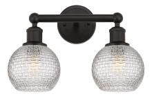 Innovations Lighting 616-2W-OB-G122C-6CL - Athens - 2 Light - 15 inch - Oil Rubbed Bronze - Bath Vanity Light