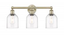 Innovations Lighting 616-3W-AB-G558-6CL - Bella - 3 Light - 24 inch - Antique Brass - Bath Vanity Light