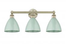 Innovations Lighting 616-3W-AB-MBD-75-SF - Plymouth - 3 Light - 26 inch - Antique Brass - Bath Vanity Light