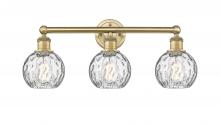 Innovations Lighting 616-3W-BB-G1215-6 - Athens Water Glass - 3 Light - 24 inch - Brushed Brass - Bath Vanity Light
