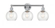 Innovations Lighting 616-3W-PC-G124-6 - Athens - 3 Light - 24 inch - Polished Chrome - Bath Vanity Light