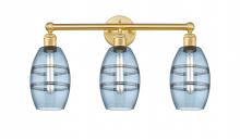 Innovations Lighting 616-3W-SG-G557-6BL - Vaz - 3 Light - 24 inch - Satin Gold - Bath Vanity Light