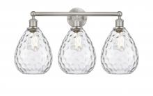 Innovations Lighting 616-3W-SN-G372 - Waverly - 3 Light - 26 inch - Brushed Satin Nickel - Bath Vanity Light