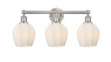 Innovations Lighting 616-3W-SN-G461-6 - Norfolk - 3 Light - 24 inch - Brushed Satin Nickel - Bath Vanity Light