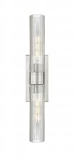 Innovations Lighting 617-2W-SN-G617-11SCL - Boreas - 2 Light - 24 inch - Satin Nickel - Bath Vanity Light