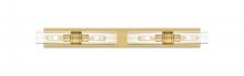 Innovations Lighting 617S-4W-BB-G617-8CL - Boreas - 4 Light - 39 inch - Brushed Brass - Bath Vanity Light