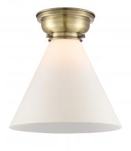 Innovations Lighting 623-1F-AB-G41-L-LED - Cone - 1 Light - 12 inch - Antique Brass - Flush Mount