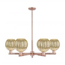 Innovations Lighting 716-6CR-AC-G458-7ME - Preston Globe - 6 Light - 24 inch - Antique Copper - Chandelier