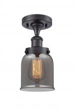 Innovations Lighting 916-1C-BK-G53-LED - Bell - 1 Light - 5 inch - Matte Black - Semi-Flush Mount