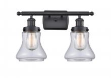 Innovations Lighting 916-2W-BK-G192 - Bellmont - 2 Light - 16 inch - Matte Black - Bath Vanity Light