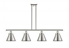 Innovations Lighting 916-4I-PN-M13-PN-LED - Appalachian - 4 Light - 48 inch - Polished Nickel - Stem Hung - Island Light