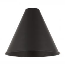 Innovations Lighting MBC-16-BK - Berkshire Light 16 inch Matte Black Metal Shade