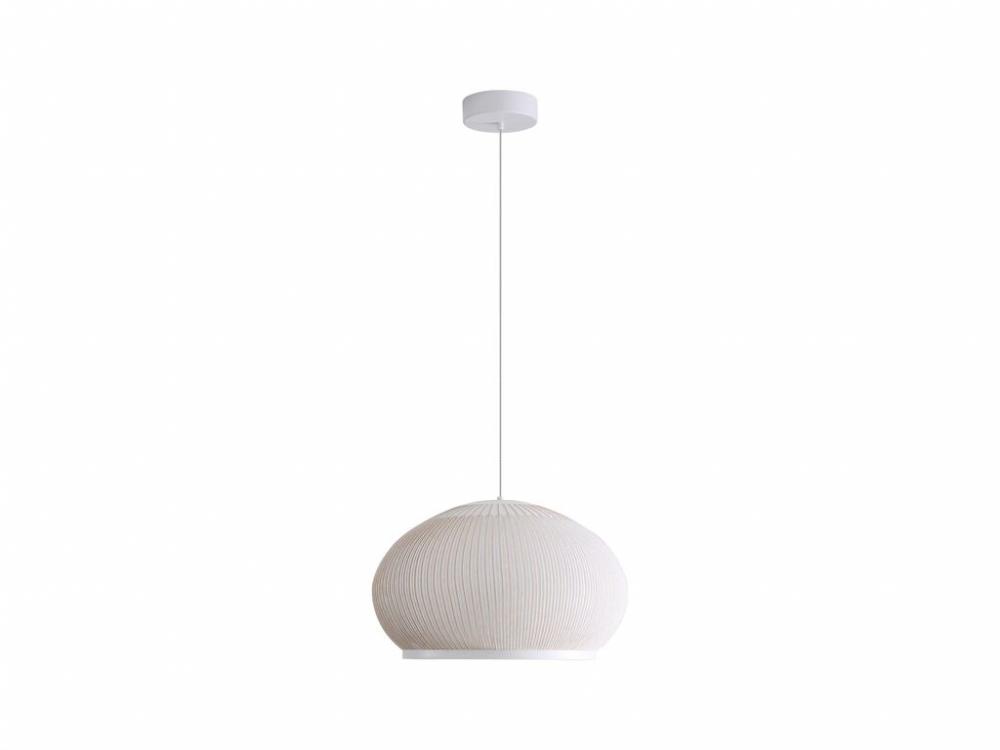 Tela 11&#34; LED Pendant in Sand Yellow