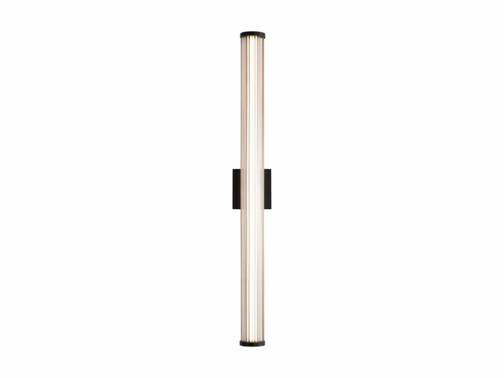 Rodara LED 36&#34; Wall Sconce - Outdoor in Matte Black with Clear Glass Shade