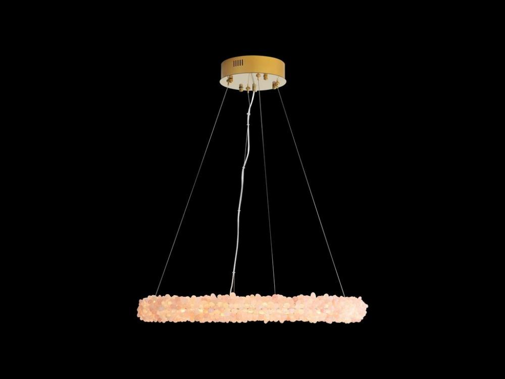 Corallo 30&#34; LED Chandelier in Coral