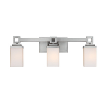 Golden 4444-BA3 PW - Nelio 3 Light Bath Vanity