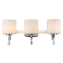 Golden 8037-BA3 CH-OP - Evette 3 Light Bath Vanity