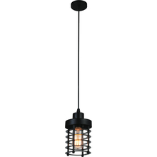 CWI Lighting 9607P4-1-101 - Bray 1 Light Down Mini Pendant With Black Finish
