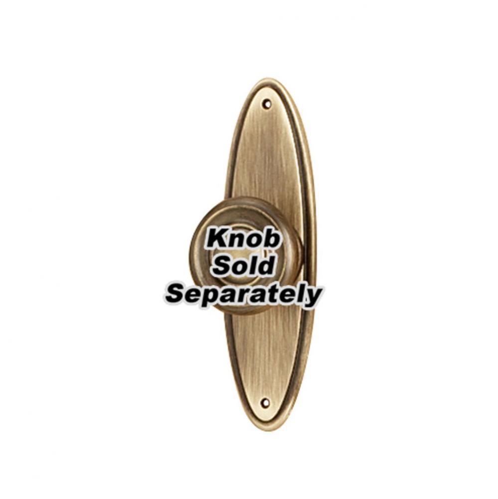 3&apos;&apos; Oval Escutcheon