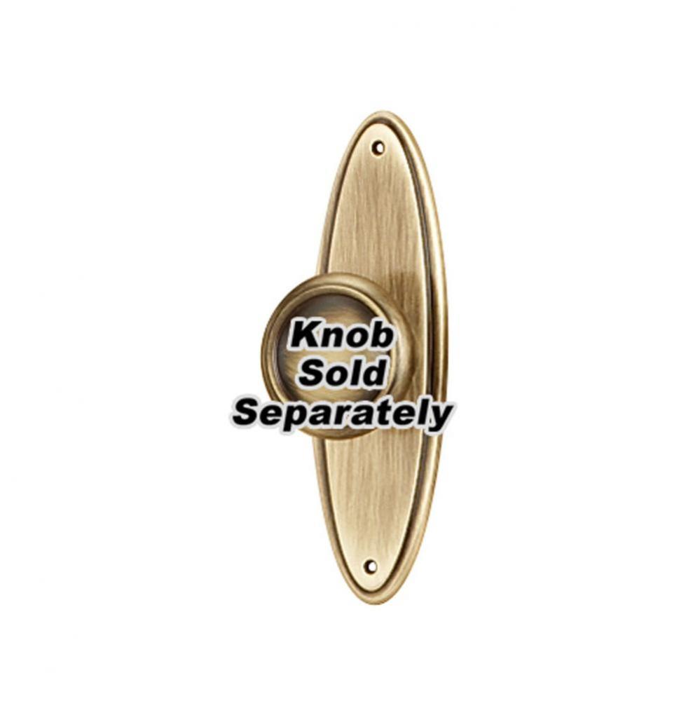 3&apos;&apos; Oval Escutcheon