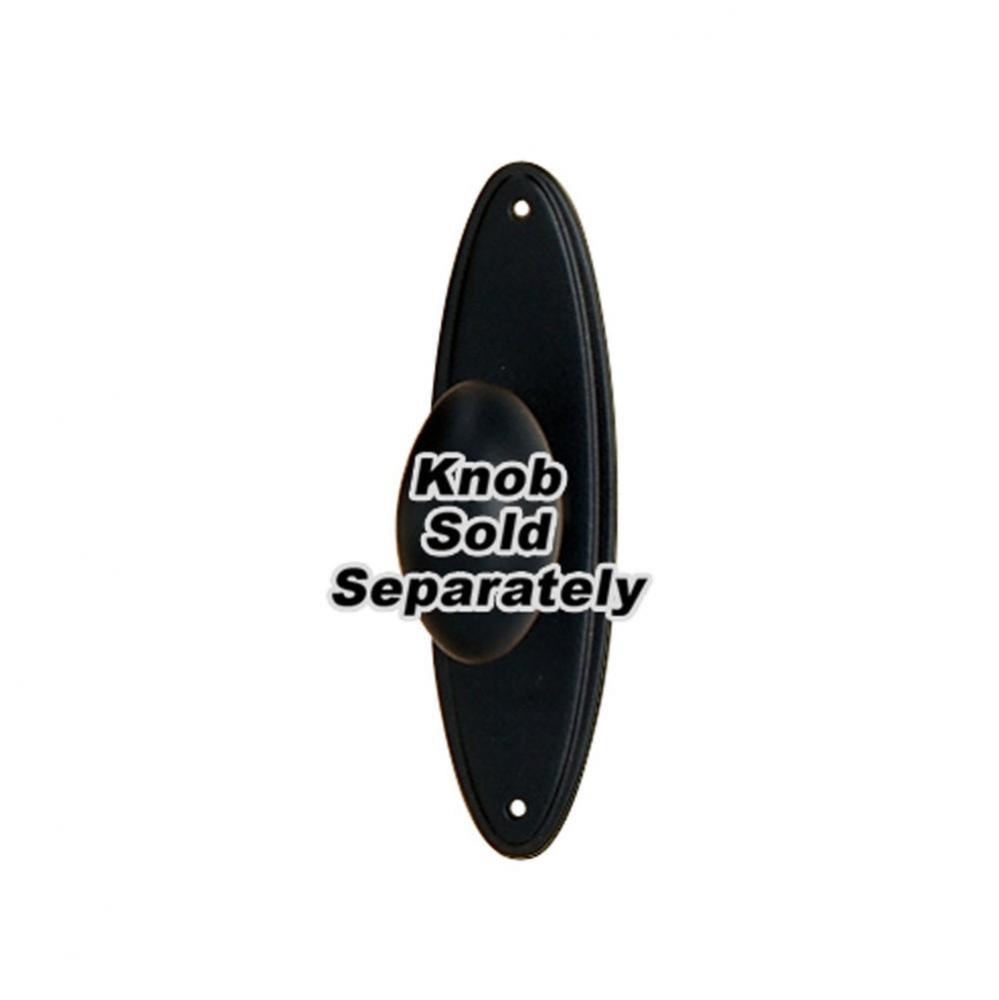 3&apos;&apos; Oval Escutcheon