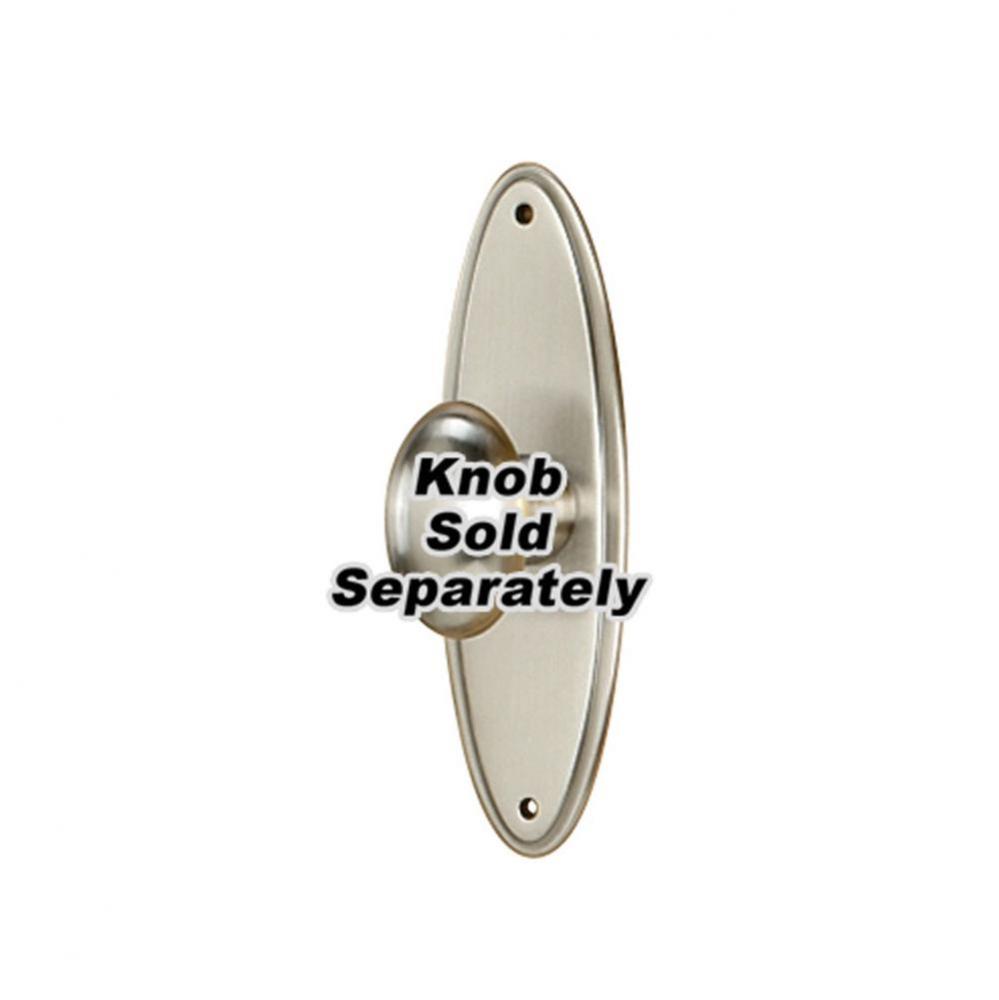 3&apos;&apos; Oval Escutcheon