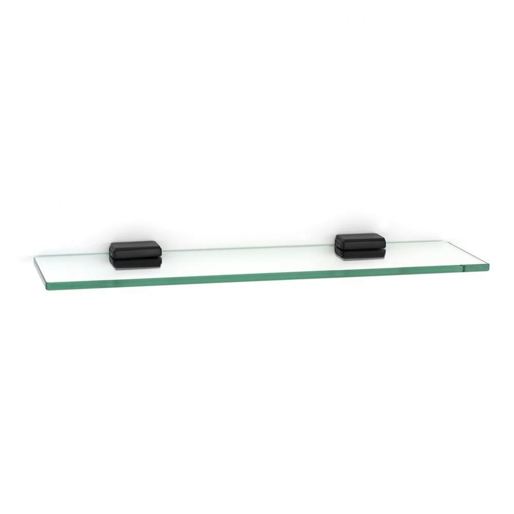 18&apos;&apos; Glass Shelf W/Brackets