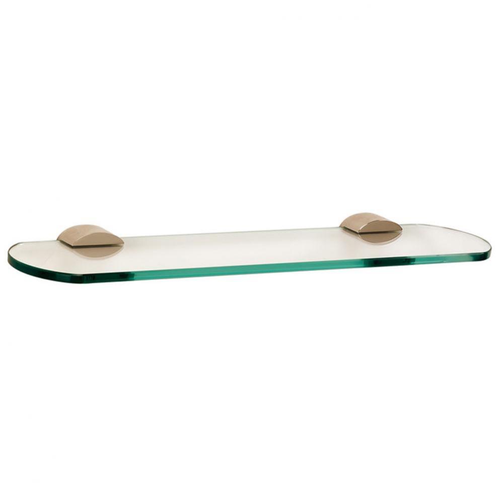 18&apos;&apos; Glass Shelf W/Brackets