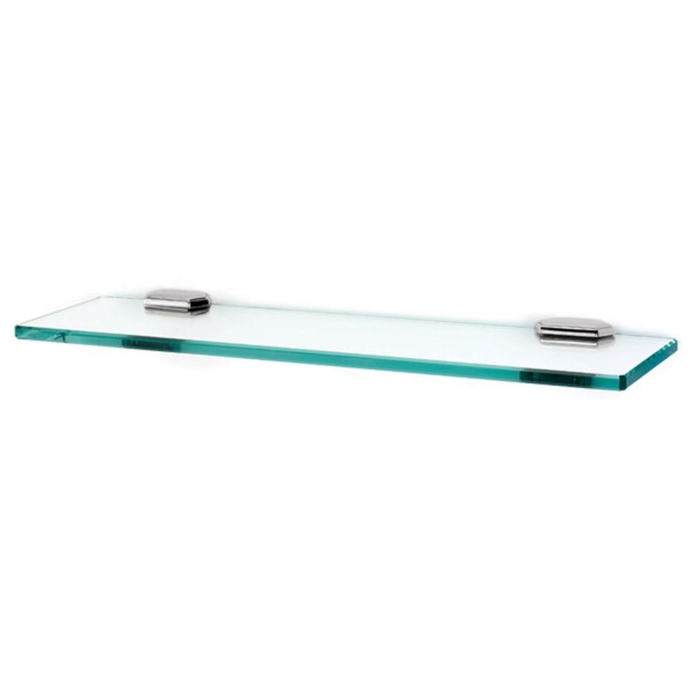 18&apos;&apos; Glass Shelf W/Brackets